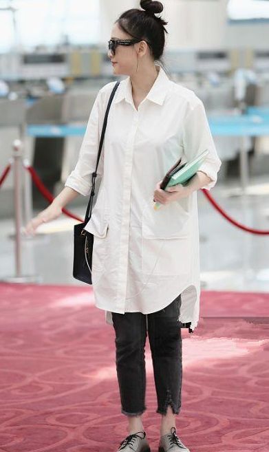 陈乔恩只不过梳个丸子头！瞬间年轻20岁，网友：最多19岁