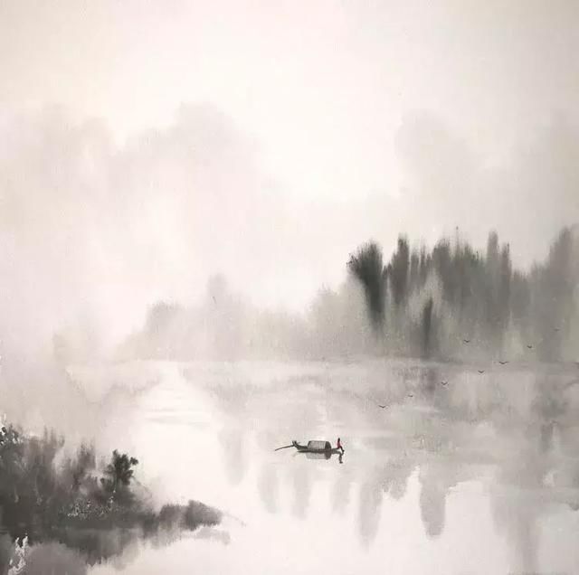 这组水墨画，刷爆了眼球，真的好美