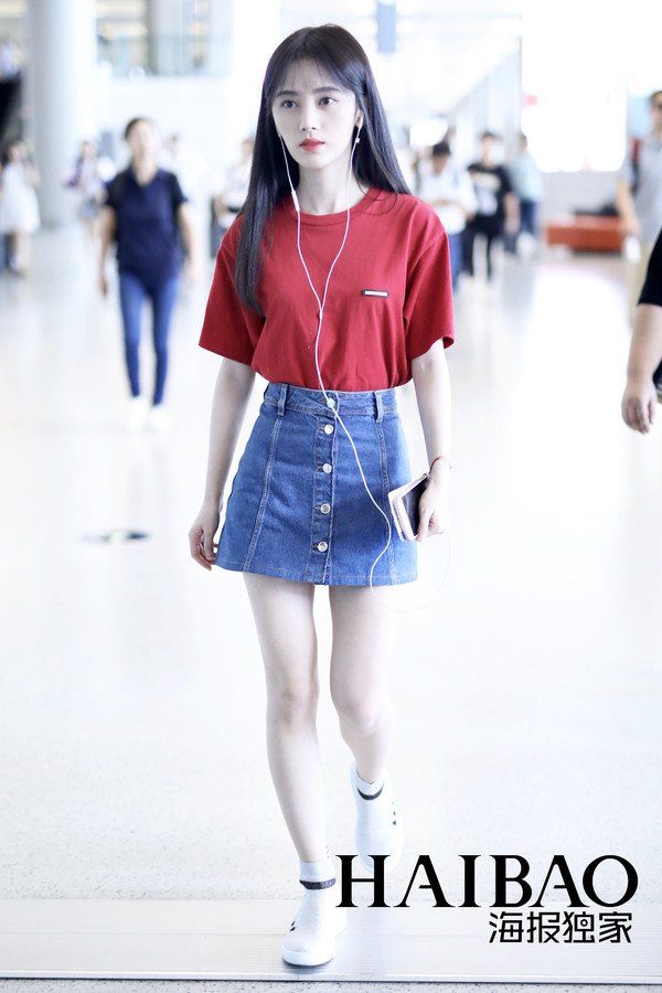 高腰A字裙搭出完美身材比例!明星博主A摆裙搭配方案,让你腿长羡