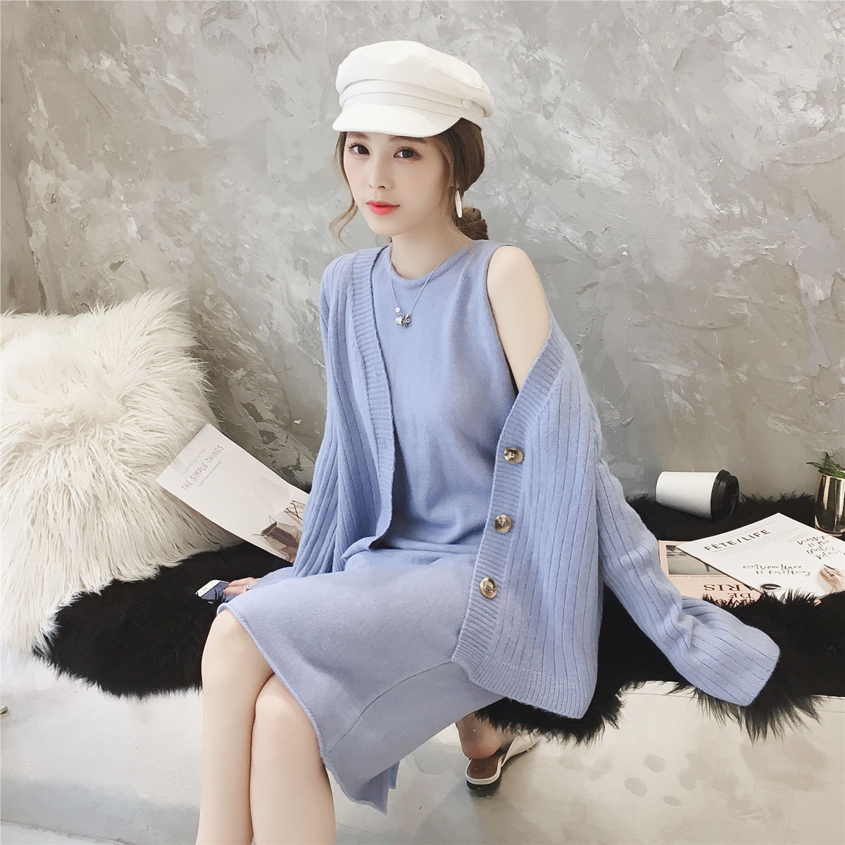 去趟杭州才晓得牛仔裤真的土!瞧她们这样穿，光站在那就美撼凡尘