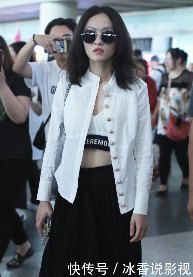 机场街拍 张韶涵 2018年6月8日,北京