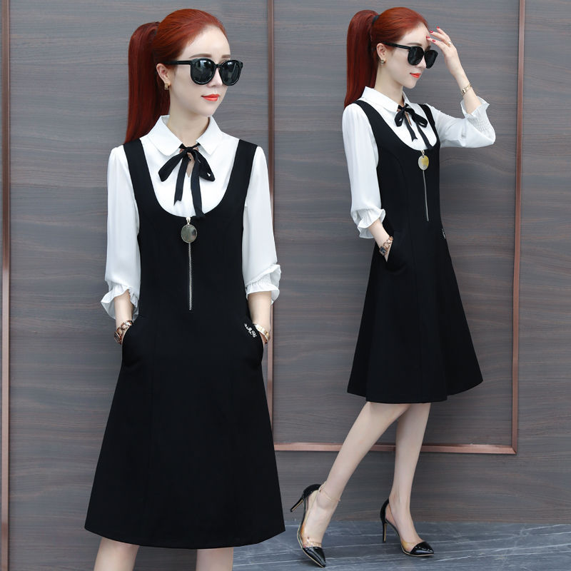 小姐姐!你毛衣过时了，看我 “省心套裙”洋气显瘦，女人味十足