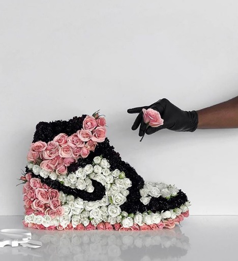 鲜花做成鞋是什么体验？