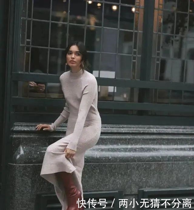  #中长靴#春夏换季，请收好这个时尚搭配！