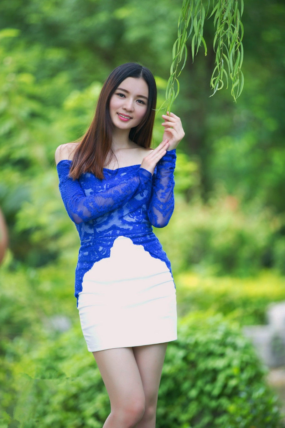 极品身材魅力短裙靓女