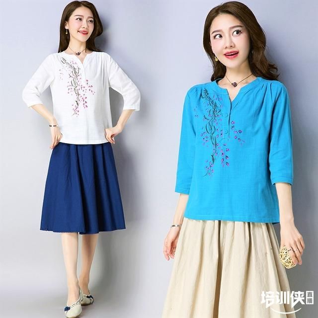 你不知道吧!5月最火棉麻女装，尤其7080后女人都争着买，忒便宜