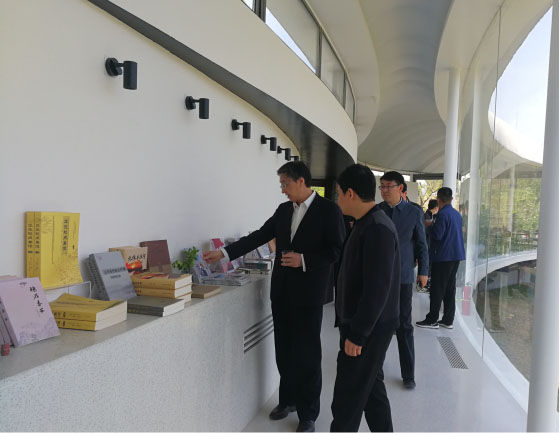  济南■省派济南省国资委“四进”工作组 率有兰峪村等“两委”负责人到 鲁商九女峰旅游度假区考察学习