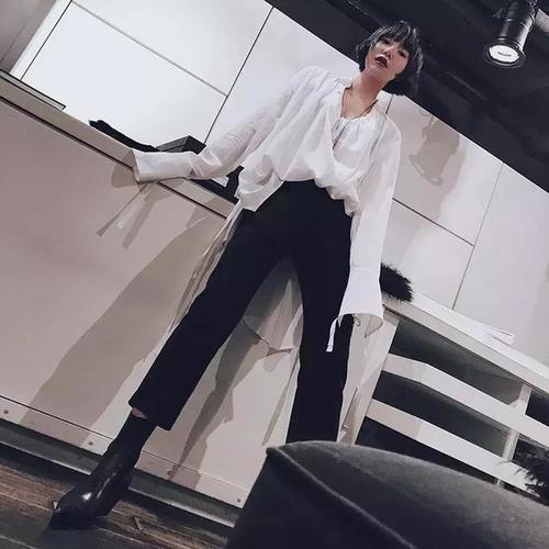 时髦又显瘦的锥形裤，时尚时尚最时尚！