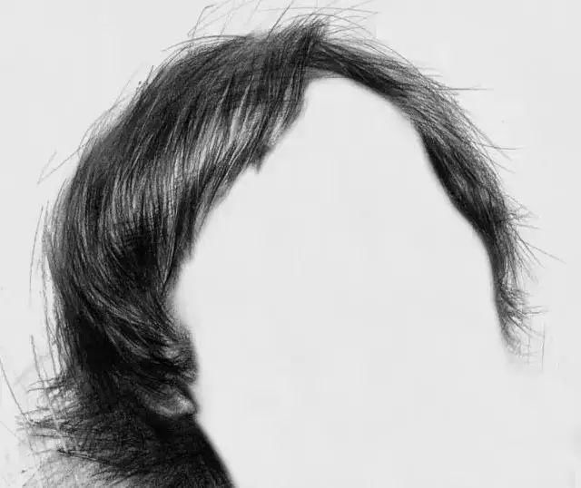 素描头像中头发的处理技巧