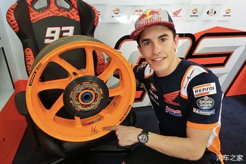 退役■马奎兹用过的轮毂真香,Motogp赛用退役轮毂公开售卖,1只1.6万元