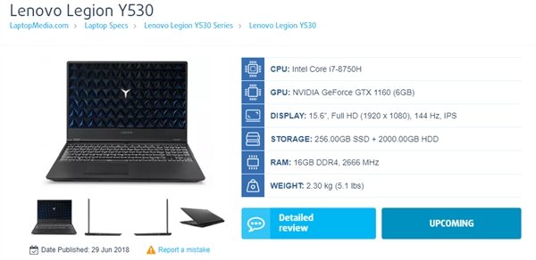 联想拯救者有望成为第一批搭载11系显卡的游