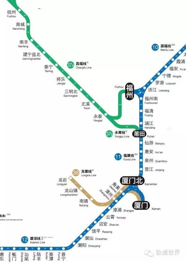 神人把全国高铁画得像坐地铁一样方便，赶紧收藏！