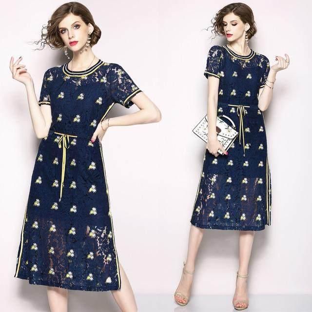 这些7月新款连衣裙太火了，气质优雅，精致十足，超有女人味