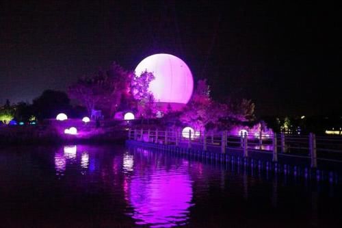 北京周边游，十一固安有新玩法，光影节上演精彩绝伦的视觉盛宴