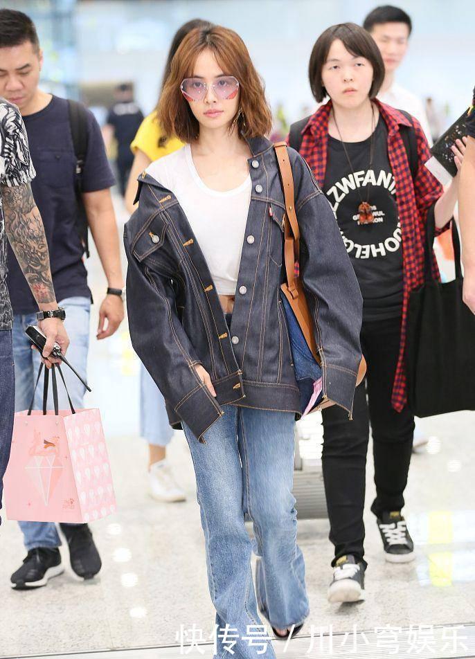 蔡依林为了显高穿露脐装，满身赘肉成功抢镜，网友直呼：辣眼睛！