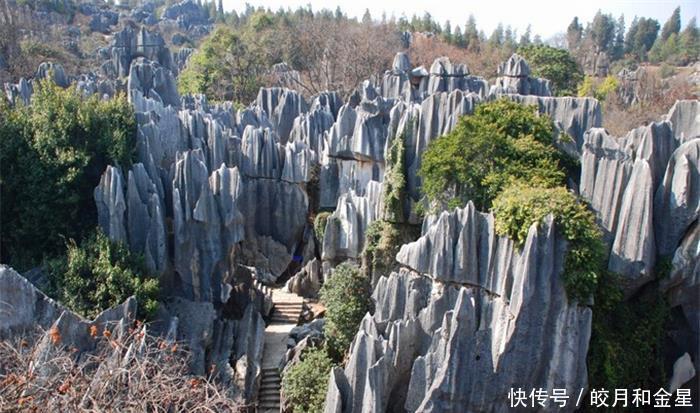  【相媲美】能跟云南石林相媲美，整个景区像一只大葫芦，自然景色十分迷人！