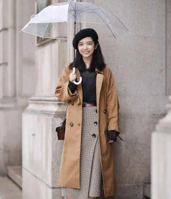  【萝卜】三木博主的春季造型真美,条纹衬衫配萝卜裤,照着穿一样...