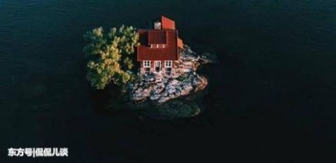 世界上最袖珍的的岛屿：岛上只有一栋房子和一棵树