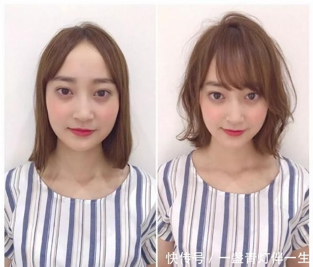  「分享」日本发型师分享“刘海小脸术”！有了刘海的小姐姐，原来这么美！
