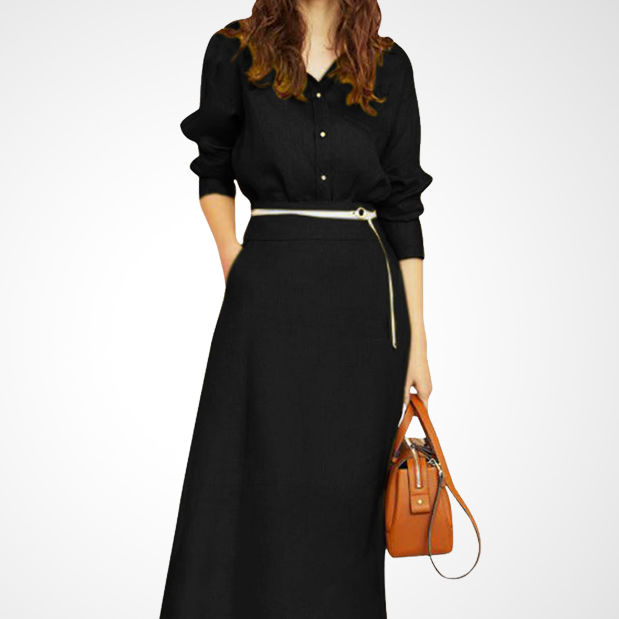 如果你真的很有钱，就别穿真丝了!买件这欧版装，减龄更高雅