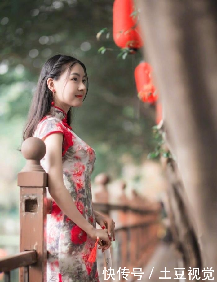 『旗袍装』时尚摄影 一身靓丽旗袍装, 穿出浓浓女人味儿