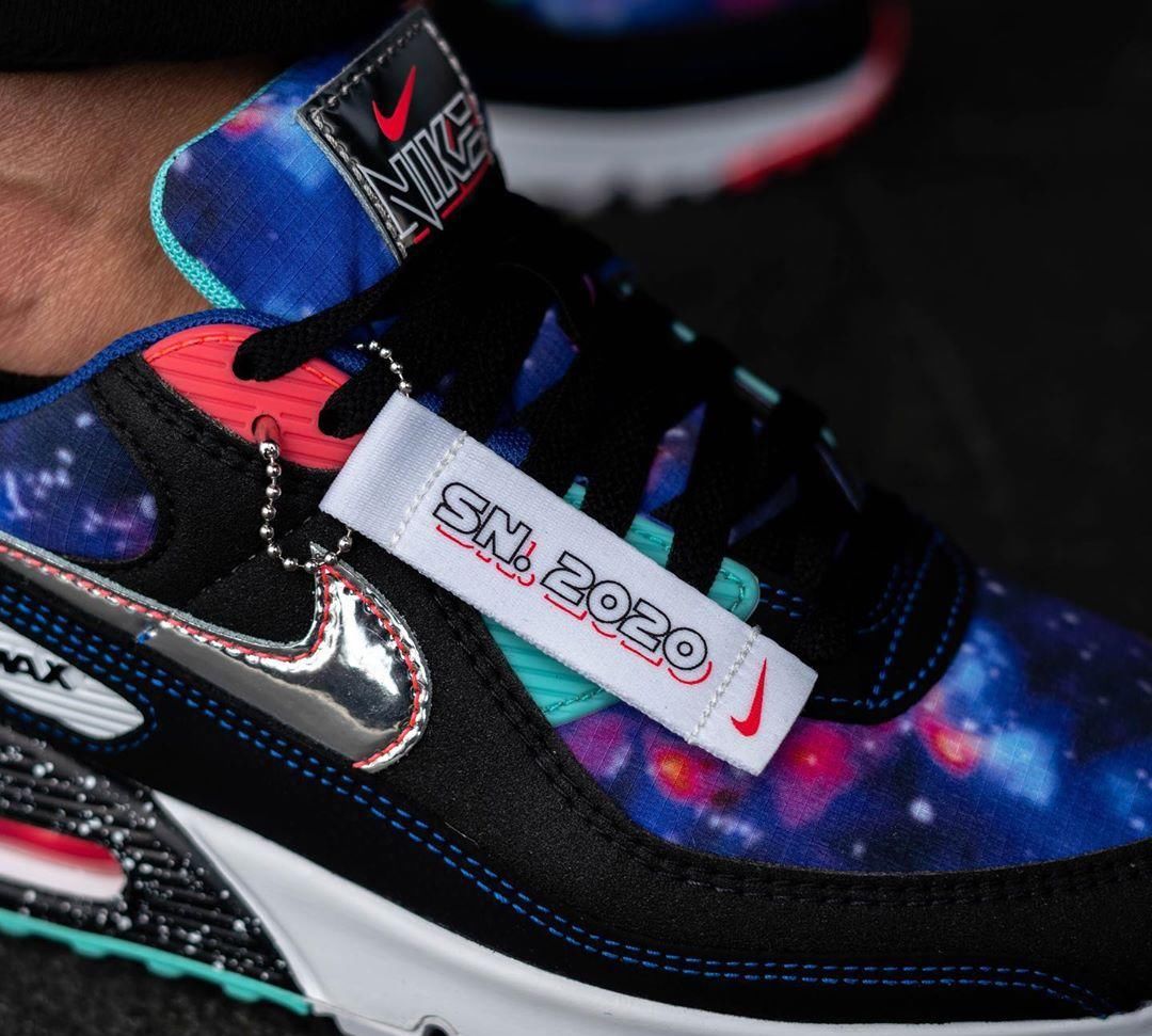  [Max]迷人的超人气星空主题！这双Air Max 90上脚真不错
