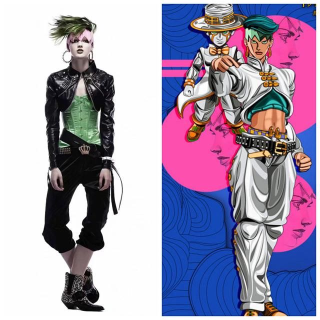 『随手』jojo的发型都是随手画的？看看这些模特，傻了吧