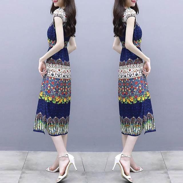 女人过了40岁,别穿太土,试试这些减龄气质美裙,洋气迷人巨显瘦