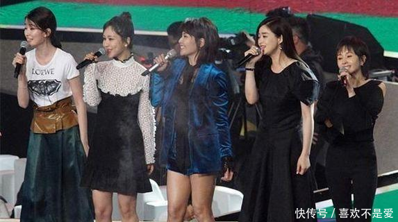 为何刘涛不是长裙就是长裤 看完1张照片就知道是什么原因了