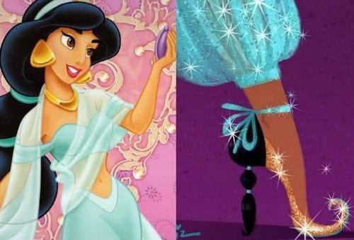 迪士尼公主们的裙子下都有怎样的风光?灰姑娘惊艳,花木兰太老土