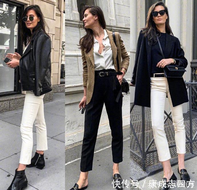  显得：今年流行大女人风，干练利落的秋季穿搭，诠释女人的力量感！
