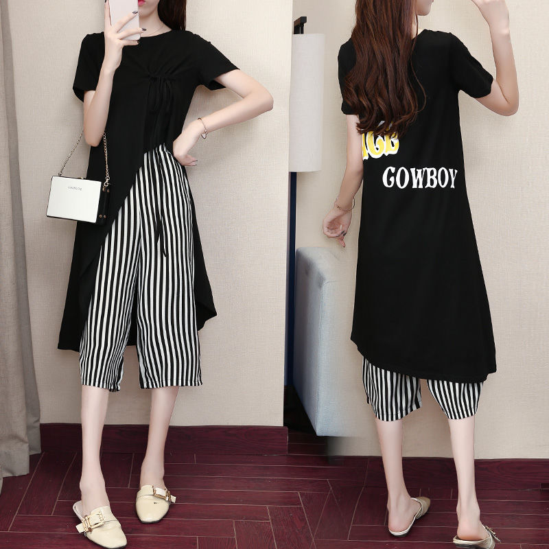 这些套装，比连衣裙淑女，比短裤性感，打破单调的沉闷，美感十足