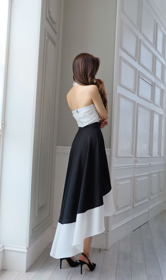 女神孙允珠，烟火极光欧罗巴花瀑公主洋裙