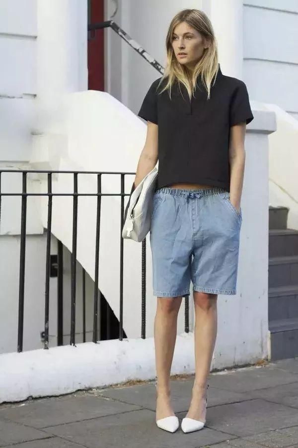 除了牛仔短裤，这个夏天还有很多其他时髦选择!