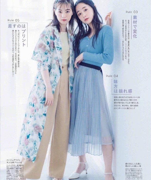  「蓝天白云」春天穿对这4个色调，给你显年轻、清爽，又时尚潮流，可以时尚潮流翻番