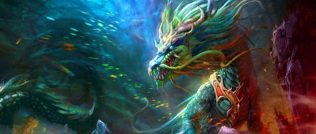 上古神话:九尾虎王陆吾统领妖界,不敌应龙,沦为昆仑神宫看门人