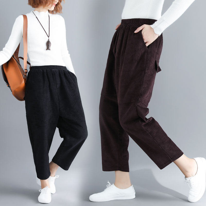 会打扮的女人都不穿裙子了，现在流行下面这些女裤，美出新高度