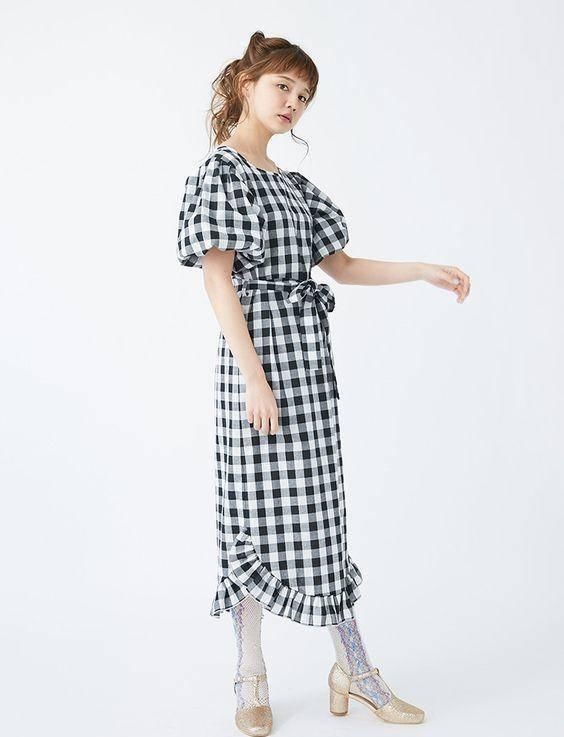  设计：2020春天夏裙怎样穿衣搭配？15款日式长袖连衣裙穿衣搭配，搭出初春时尚极简风格