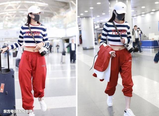 景甜，沈梦辰等人都穿露脐装，一个个都对自己身材这么自信？