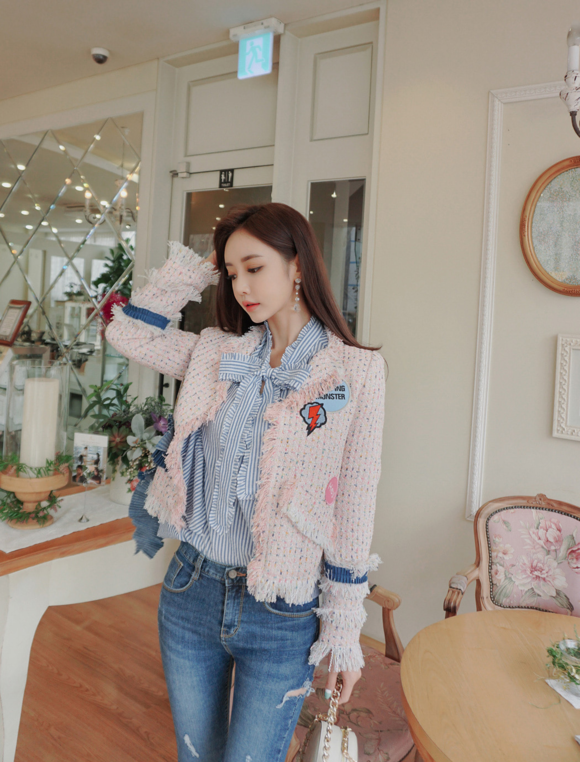 女神孙允珠，谧蓝风信子文艺青春海浪衬衫