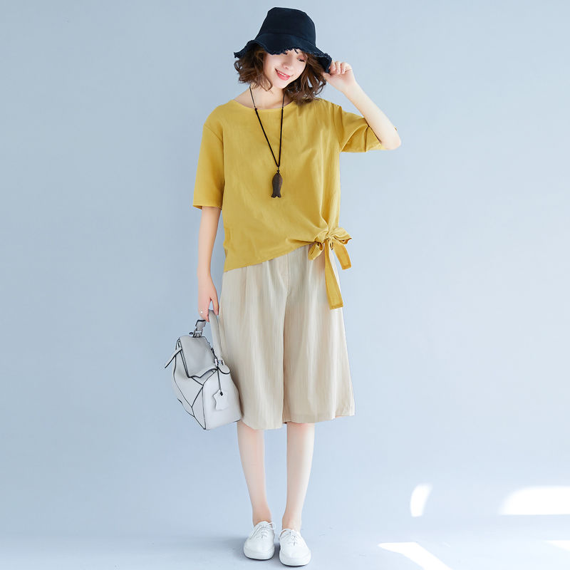 棉麻套装有多美，看了才知道!件件都是秋季爆款，洋气又好穿