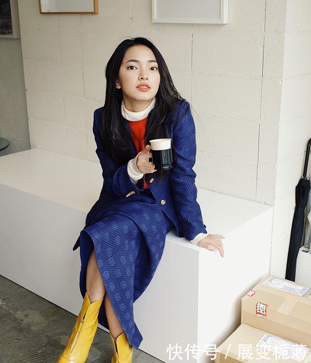 「蓝色搭配上」越南时尚博主的套装穿搭指南,风格多变,一定有你的心头爱
