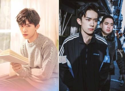 男星有无刘海大对比,千玺高冷范,邓伦反差大,而他最帅!