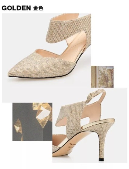 GIRDEAR哥弟2018夏季新款尖头高跟鞋 为日常着装添点新意