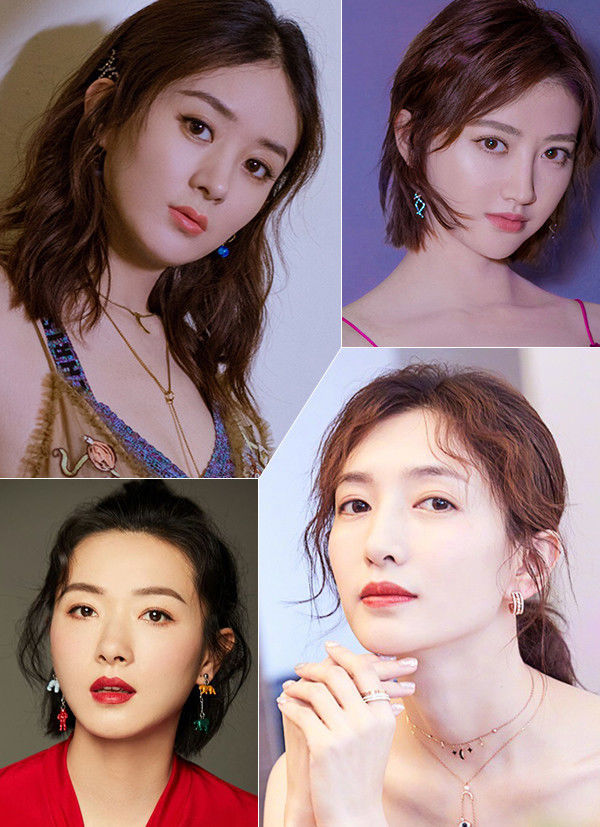 赵丽颖和江疏影疯狂Pick“碎卷刘海”，比空气刘海更洋气减龄又俏