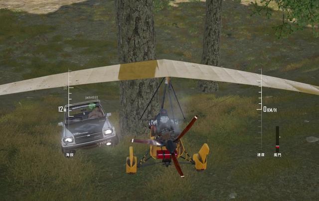 绝地求生固定刷滑翔机地点