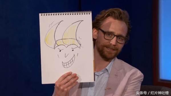 《复仇者联盟3》诸位超级英雄现场画自己:洛基