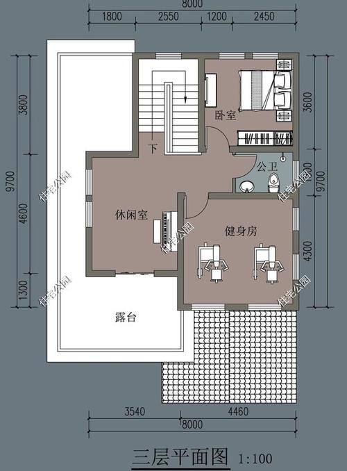  占地尺寸|宅基地占地100来平，农村建房就看这3套户型，省钱实用