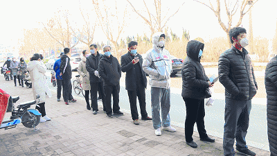  「医用外科口罩」德州庆云统一调配口罩供应，购买现场是这样的……