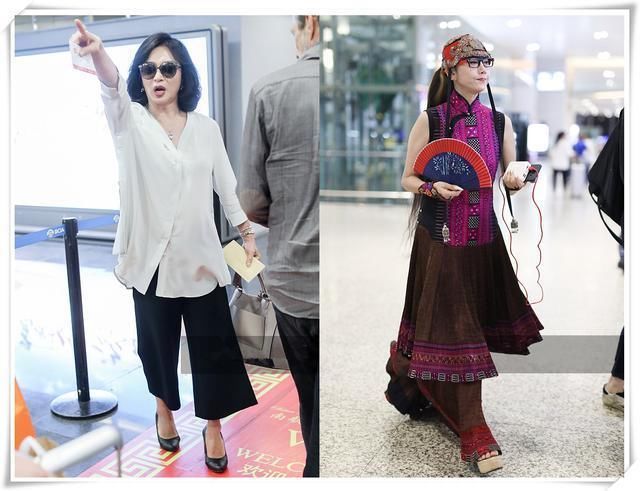 金星和杨丽萍都是现代舞蹈家，可同现机场，气质差距竟如此尴尬？